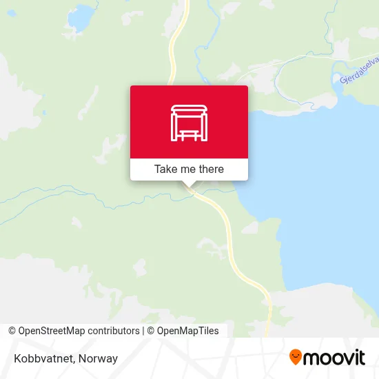 Kobbvatnet map