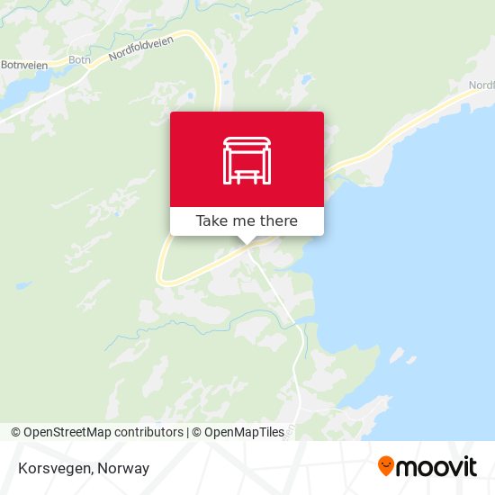 Korsvegen map