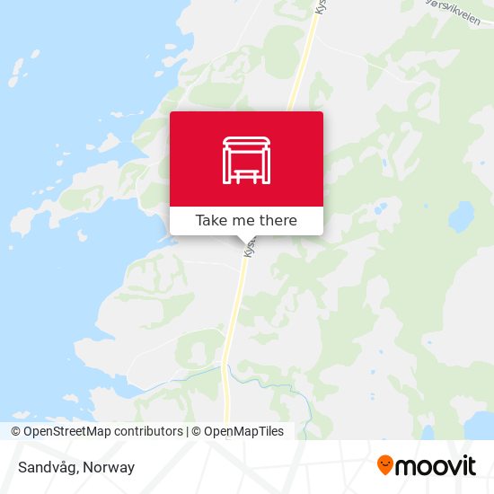 Sandvåg map