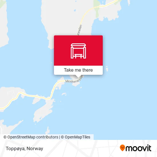 Toppøya map