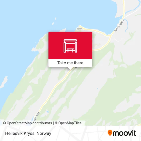 Hellesvik Kryss map