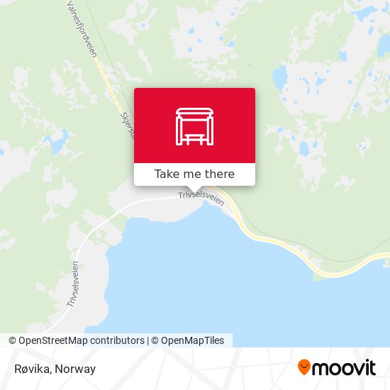 Røvika map