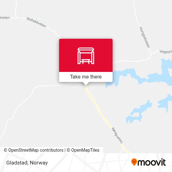Gladstad map