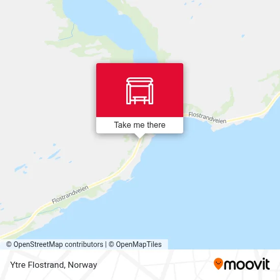Ytre Flostrand map