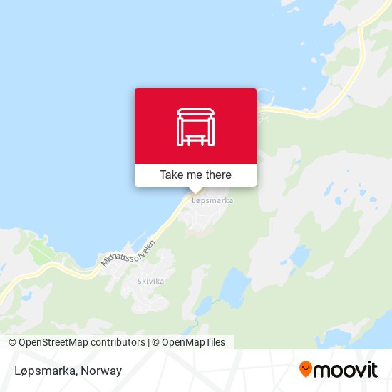 Løpsmarka map