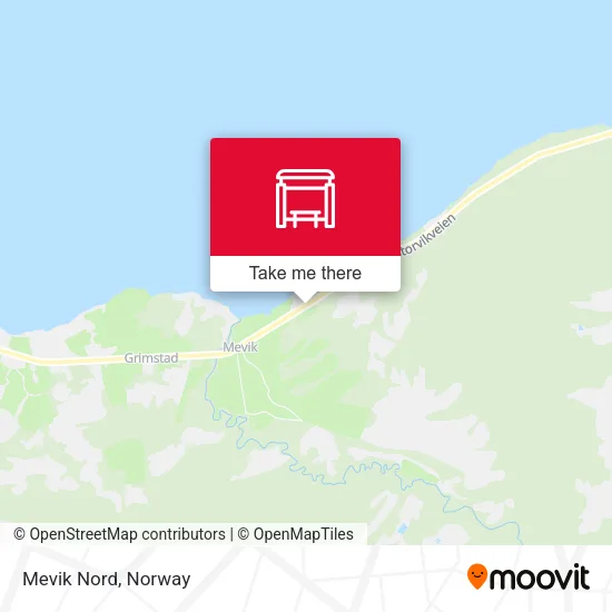 Mevik Nord map