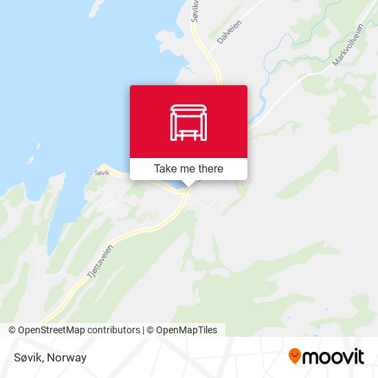 Søvik map