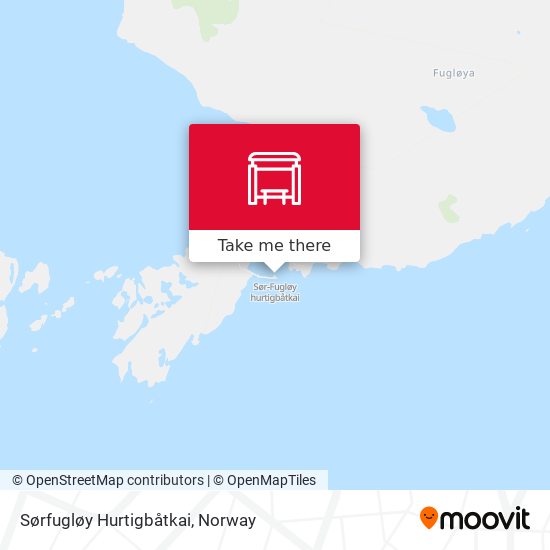 Sørfugløy Hurtigbåtkai map