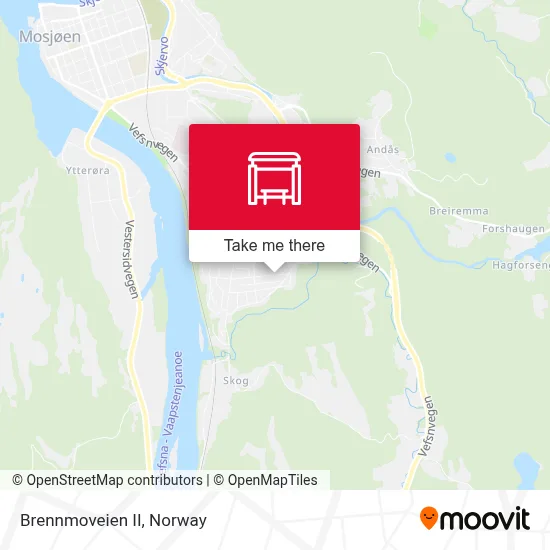 Brennmoveien II map