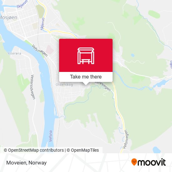 Moveien map