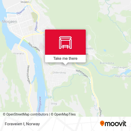 Foraveien I map