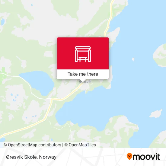 Øresvik Skole map