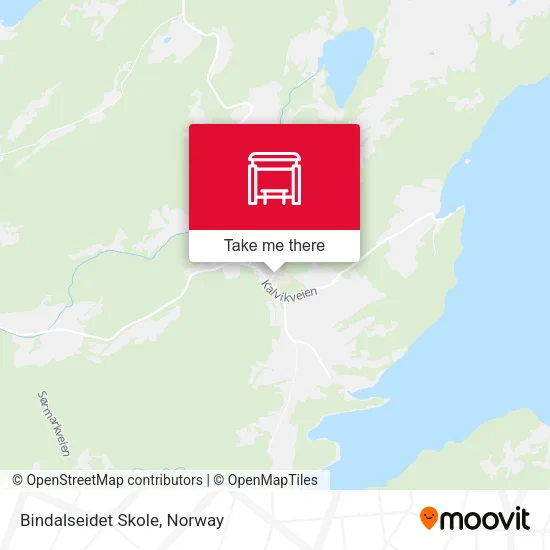 Bindalseidet Skole map