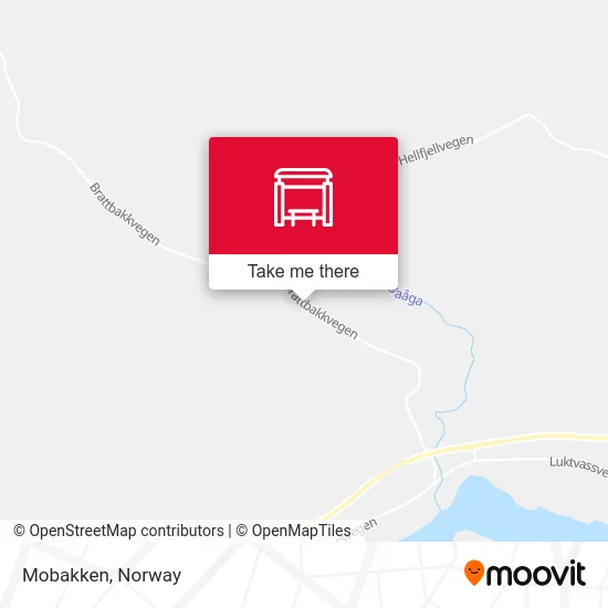 Mobakken map