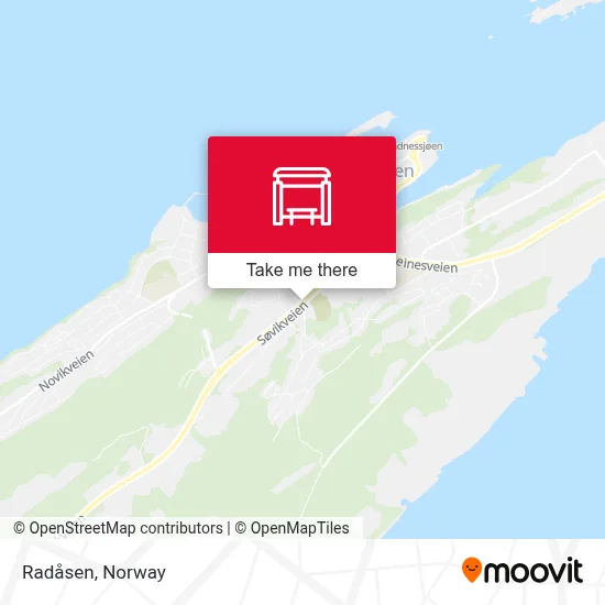 Radåsen map