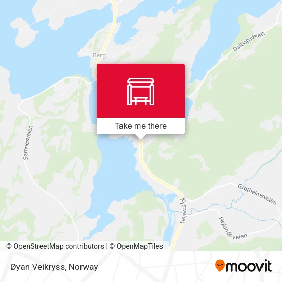 Øyan Veikryss map