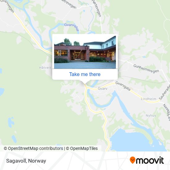 Sagavoll map