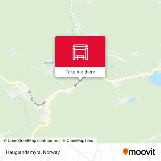 Hauglandsmyra map