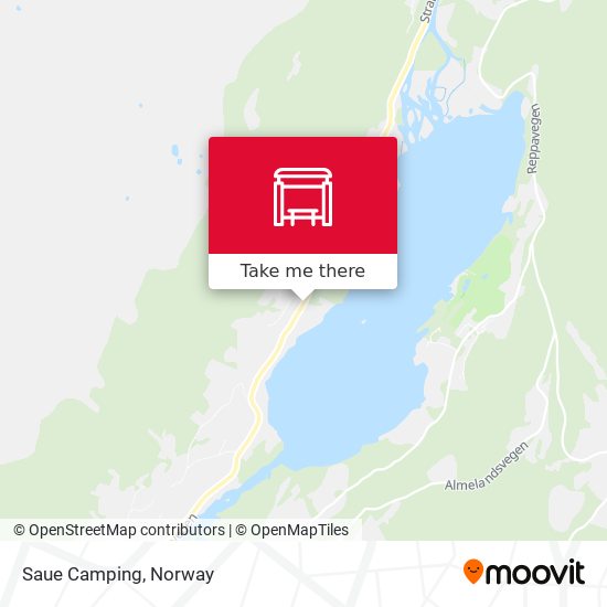 Saue Camping map