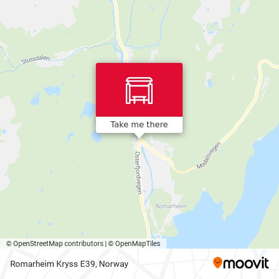 Romarheim Kryss E39 map