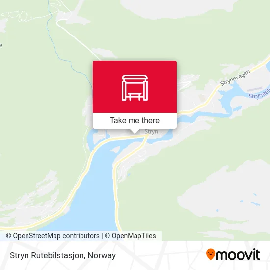 Stryn Rutebilstasjon map