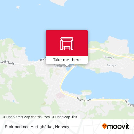 Stokmarknes Hurtigbåtkai map