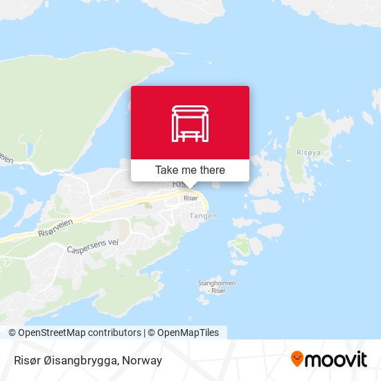 Risør Øisangbrygga map