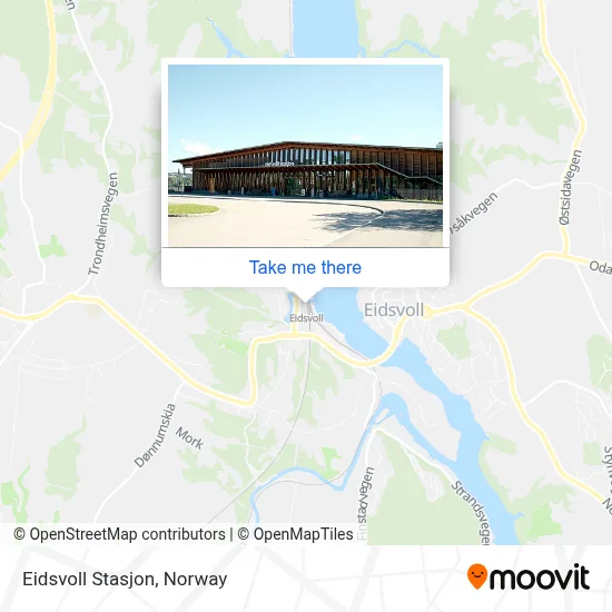 Eidsvoll Stasjon map