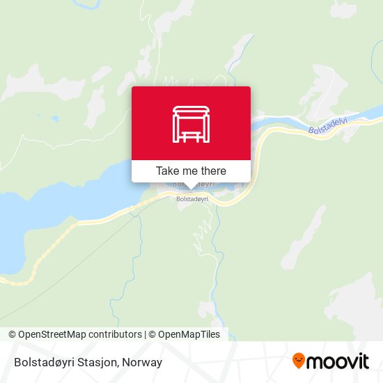 Bolstadøyri Stasjon map