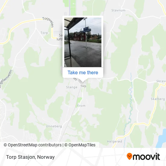 Torp Stasjon map