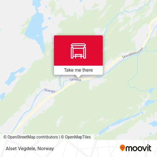 Alset Vegdele map