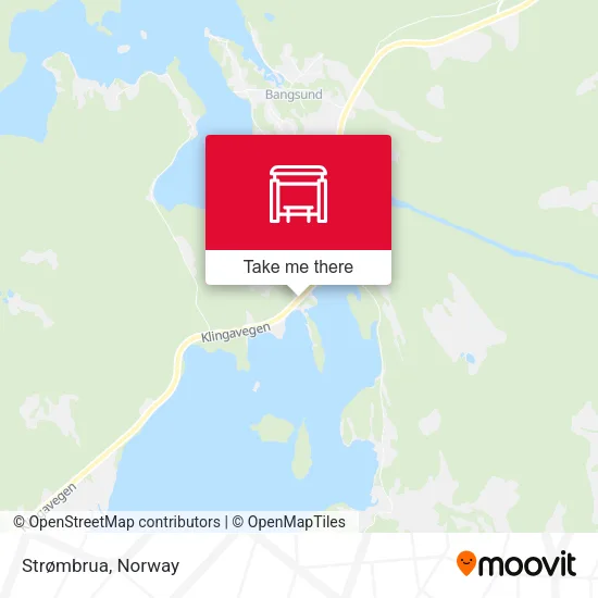 Strømbrua map