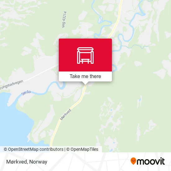 Mørkved map