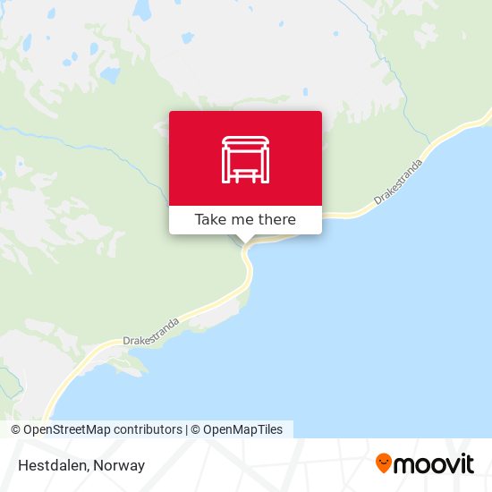 Hestdalen map