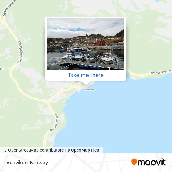 Vanvikan map