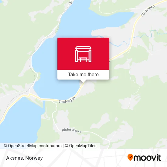 Aksnes map
