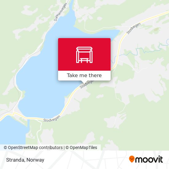 Stranda map