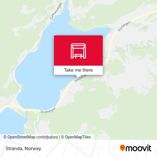 Stranda map