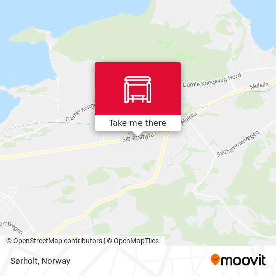 Sørholt map