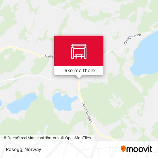 Røsegg map