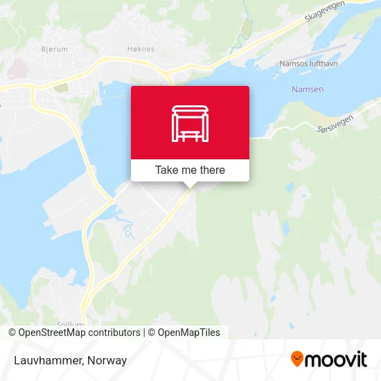 Lauvhammer map