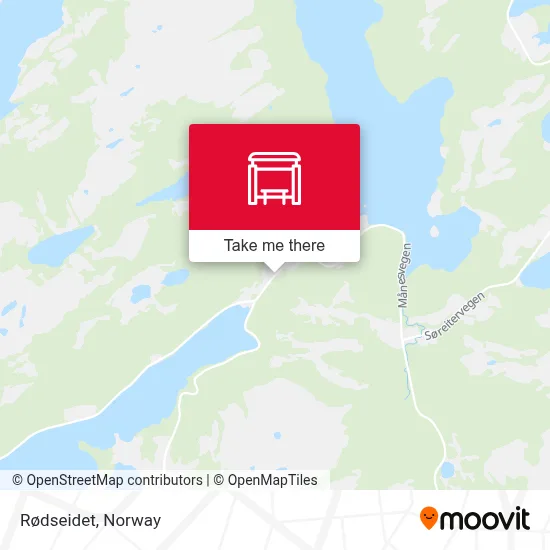 Rødseidet map