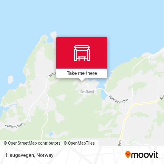 Haugavegen map