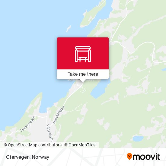 Otervegen map