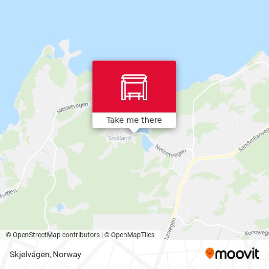 Skjelvågen map