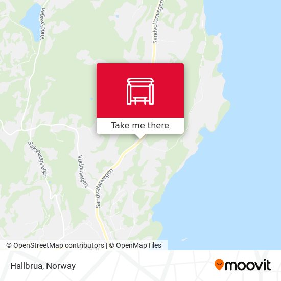 Hallbrua map