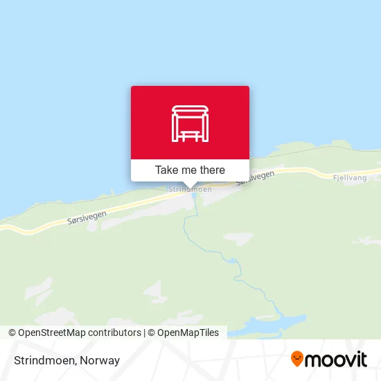Strindmoen map