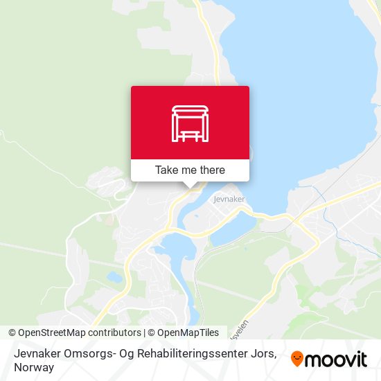 Jevnaker Omsorgs- Og Rehabiliteringssenter Jors map