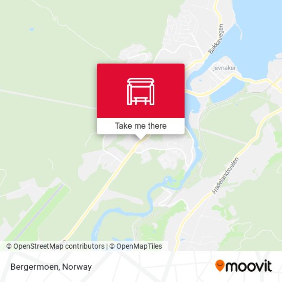 Bergermoen map