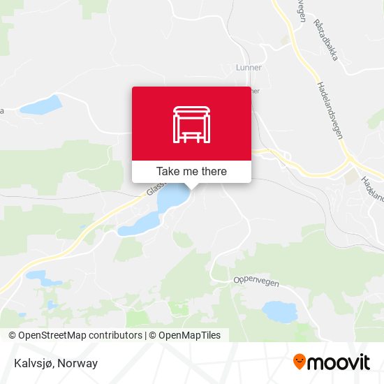 Kalvsjø map